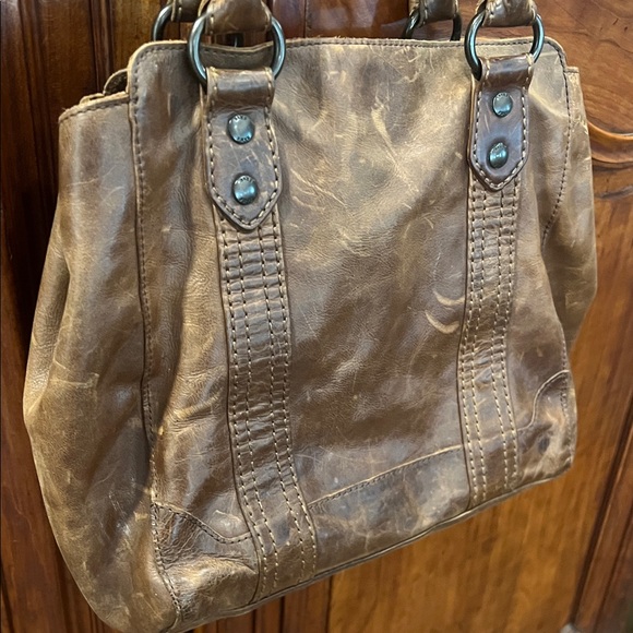 Frye Brown Melissa Tote - Picture 5 of 16